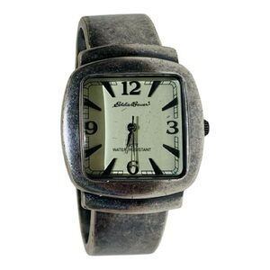 Women’s Vintage Eddie Bauer Stainless Cuff Watch